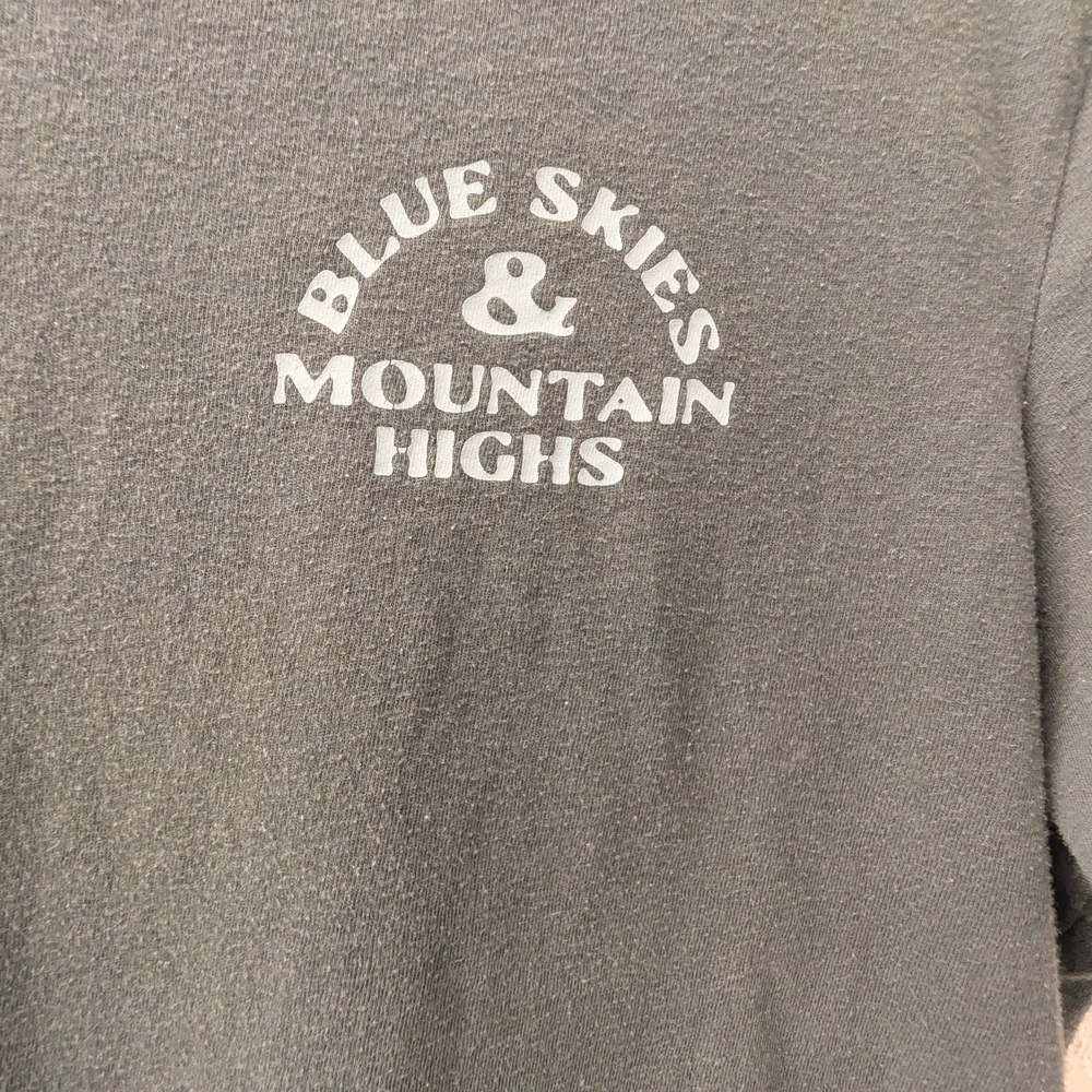 Men's Grey Blue T-Shirt - Picture 3 of 7